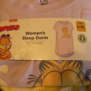 Garfield Sleep Shirt, sz L/XL